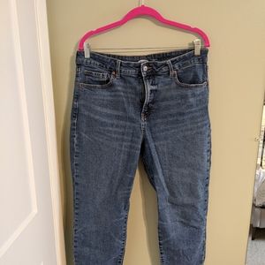 Old Navy OG Straight ankle jeans size 14